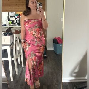 Altar’d State Angelique Floral Maxi Dress Size Small